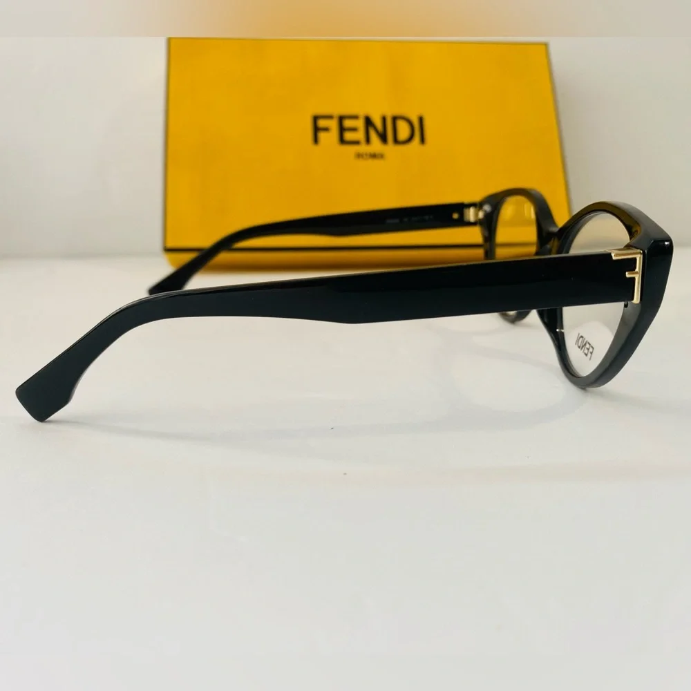 New FENDI Demo Cat Eye Ladies Eyeglasses